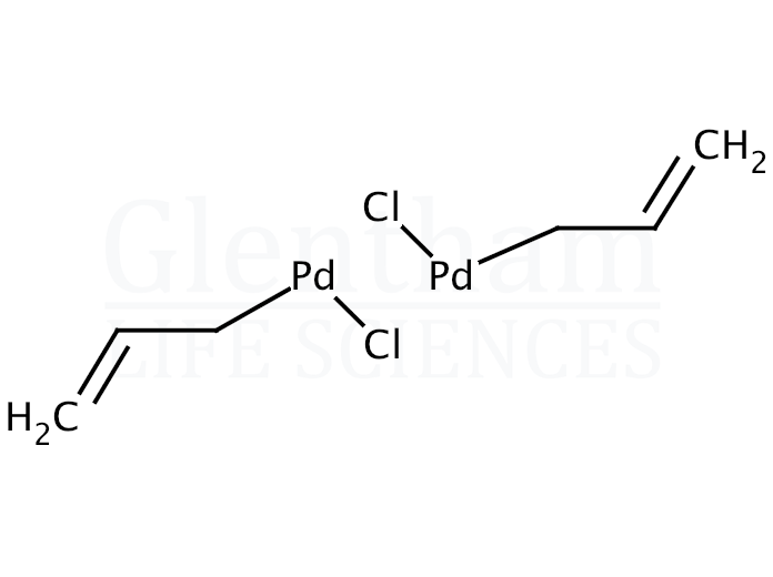 Allylpalladium(II) chloride dimer Structure