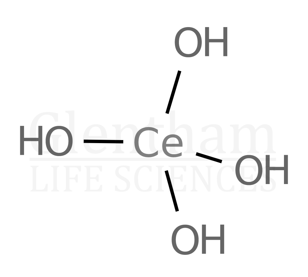 Structure for Cerium hydroxide, 99.9%