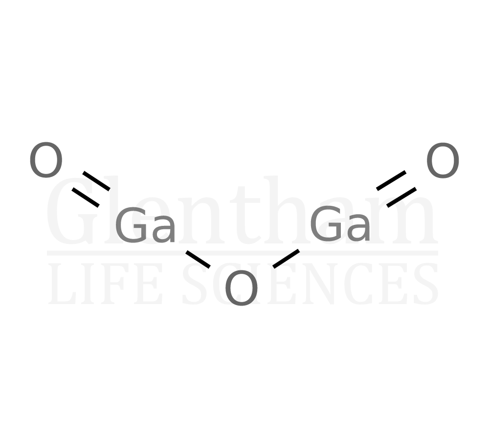 Structure for  Gallium(III) oxide, 99.99%  (12024-21-4)