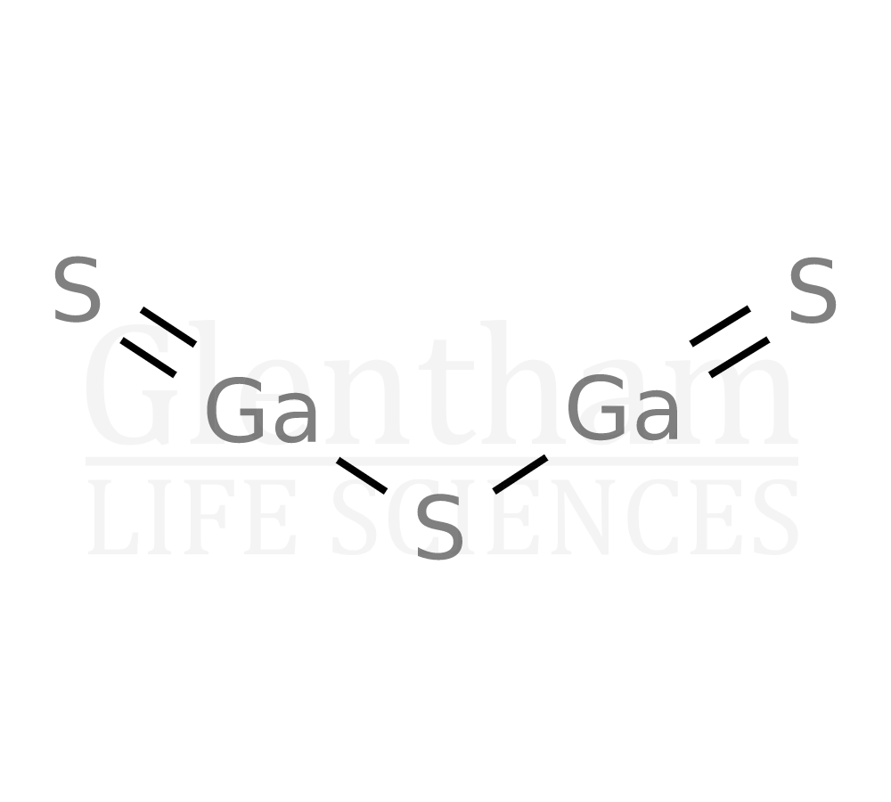 Structure for  Gallium(III) sulfide, 99.95%  (12024-22-5)