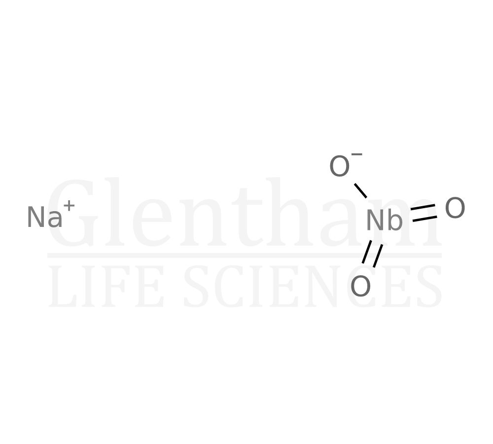 Sodium niobate, 99.9% Structure