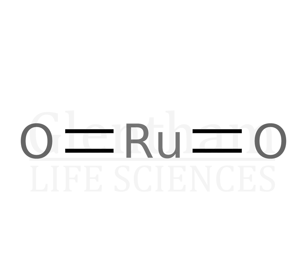 Structure for  Ruthenium(IV) oxide, 99.9%  (12036-10-1)