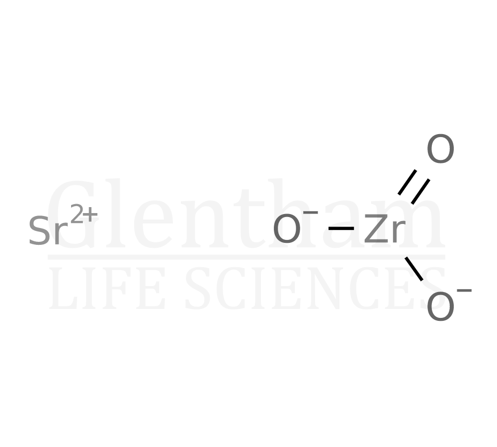 Structure for Strontium zirconate, 99+%