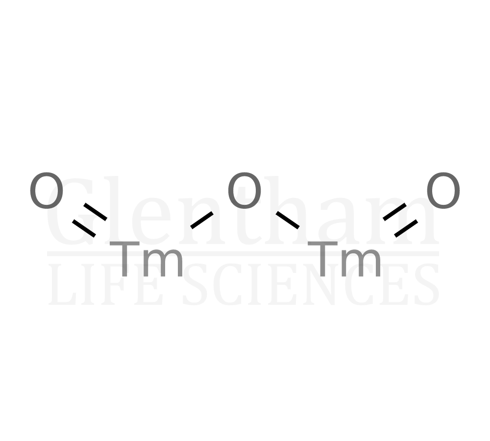 Structure for Thulium oxide, 99.9999%