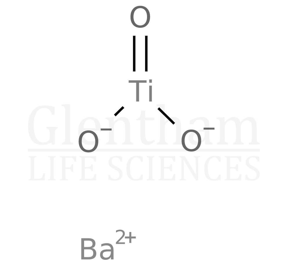 Structure for  Barium titanate, 99%  (12047-27-7)