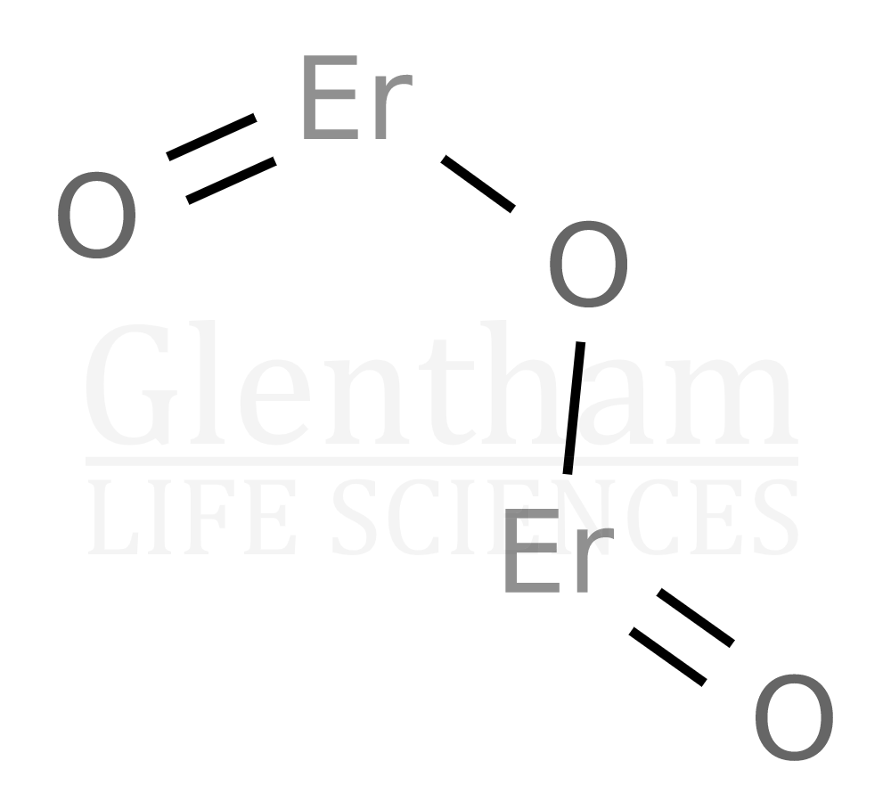 Structure for Erbium oxide-Nano Powder, 99.9%