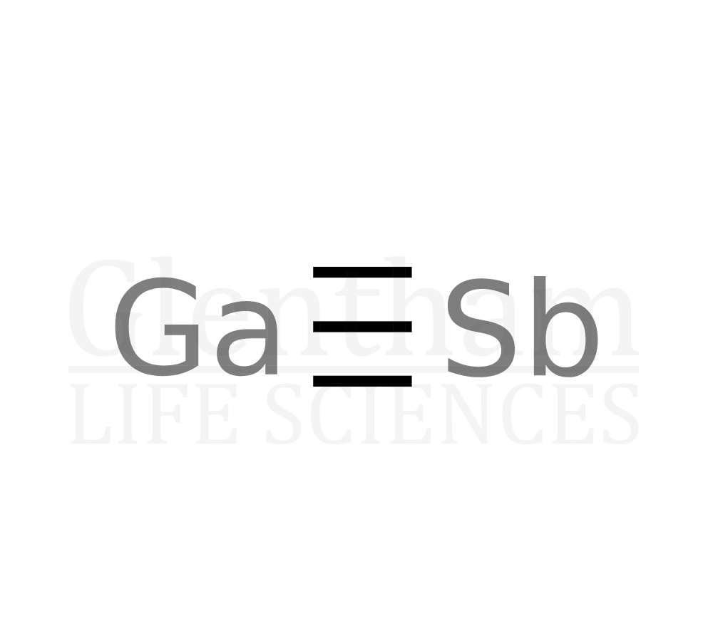 Structure for  Gallium antimonide, 99.99%  (12064-03-8)