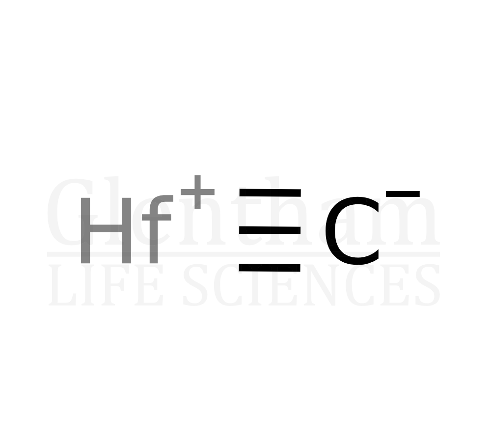 Hafnium carbide, 99+% Structure