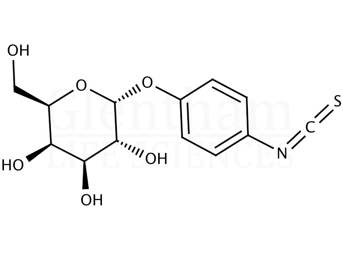 α-D-Galactopyranosylphenyl isothiocyanate Structure