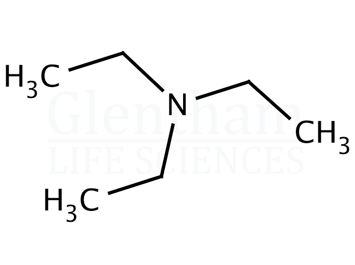 Triethylamine, GlenDry™, anhydrous over molecular sieve Structure