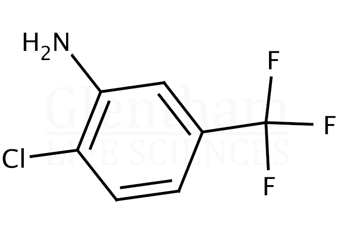 3-Amino-4-chlorobenzotrifluoride Structure