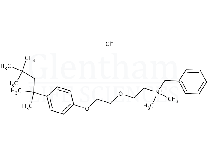Structure for Benzethonium chloride