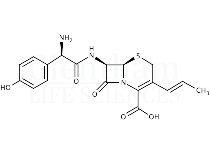 Structure for Cefprozil monohydrate (121123-17-9)