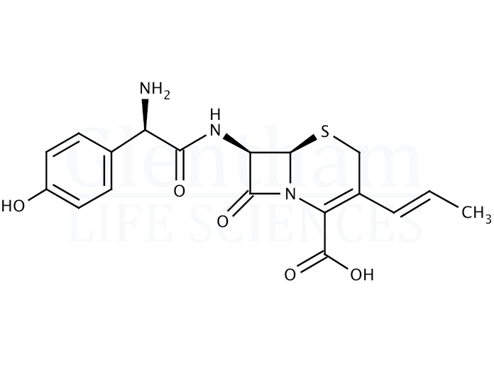 Structure for  Cefprozil monohydrate  (121123-17-9)