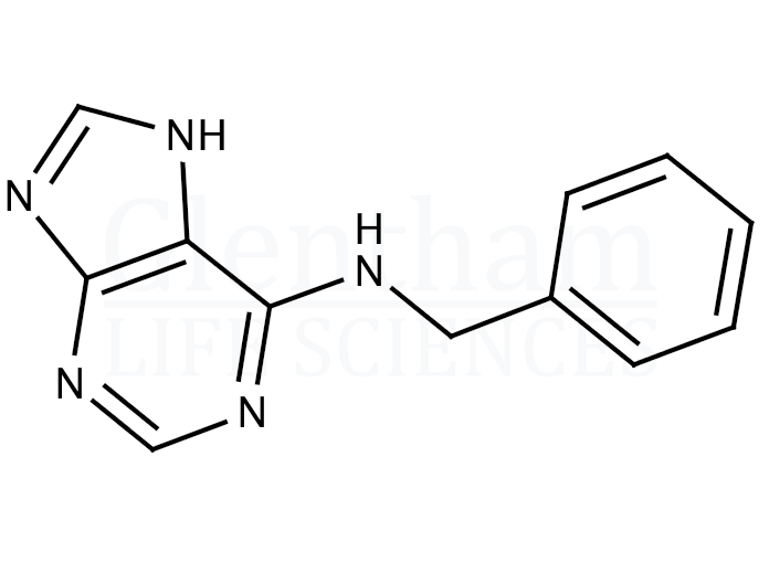 Large structure for 6-Benzylaminopurine (1214-39-7)