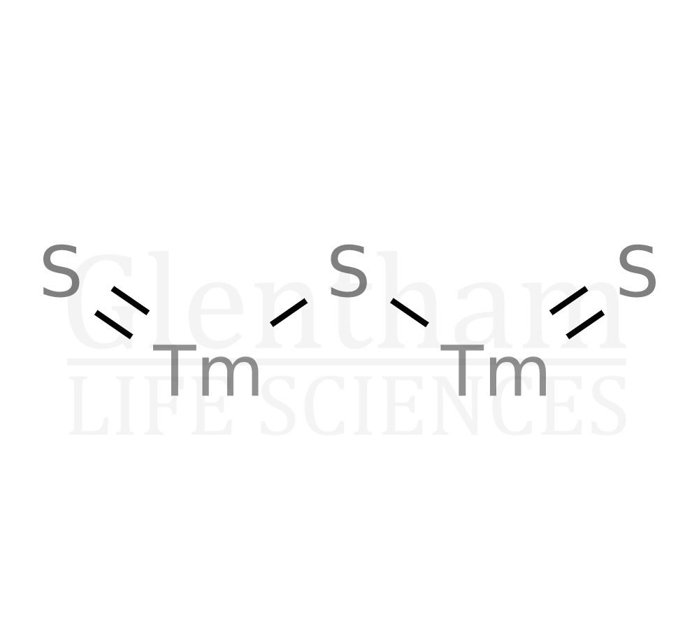 Structure for  Thulium sulfide, 99.9%  (12166-30-2)