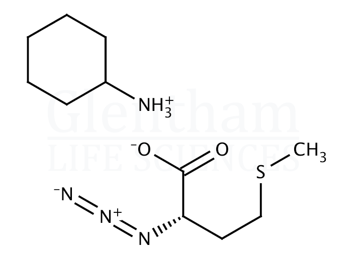 Large structure for (S)-2-Azido-4-(methylthio)butanoic acid cyclohexylammonium salt (1217445-93-6)