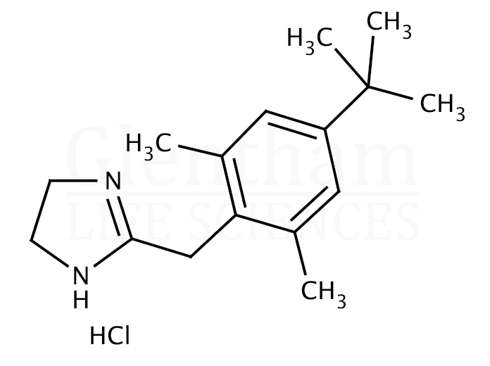 Xylometazoline hydrochloride Structure
