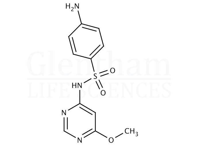 Structure for  Sulfamonomethoxine  (1220-83-3)