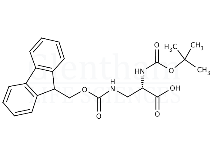 Strcuture for Boc-Dap(Fmoc)-OH   