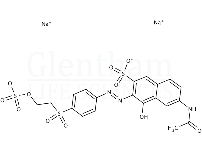 Structure for  Reactive Orange 16  (12225-83-1)