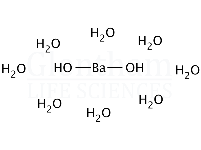 Structure for Barium hydroxide octahydrate, 98%