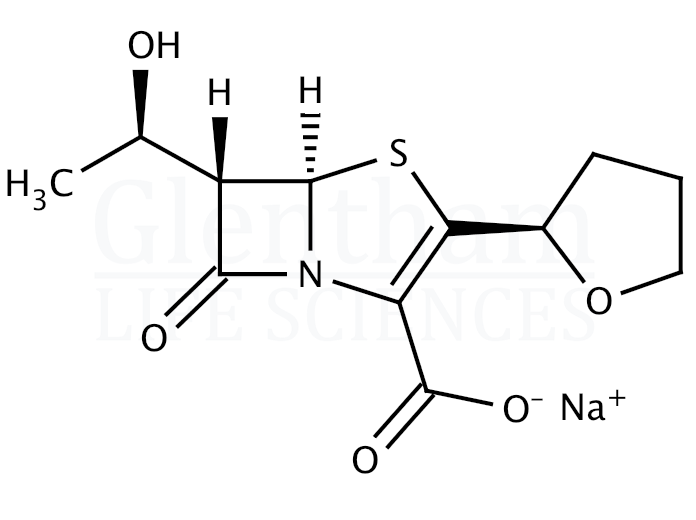 Structure for Faropenem sodium salt