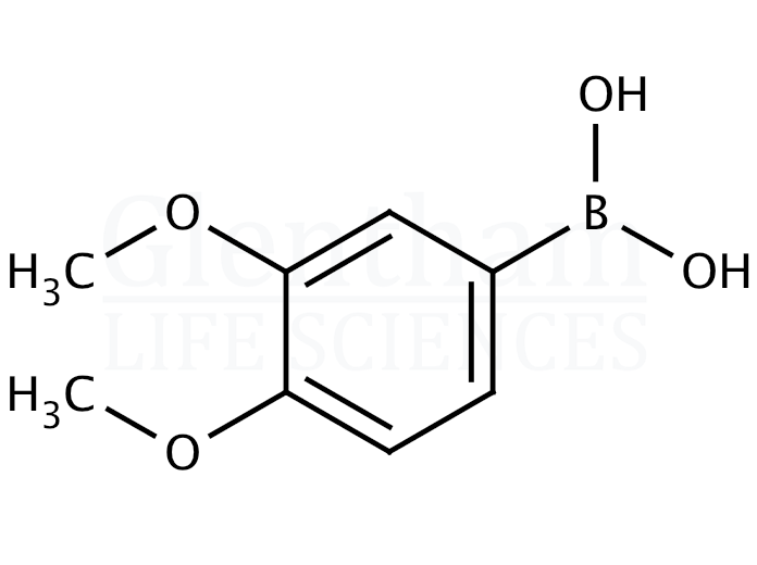 Structure for 3,4-Dimethoxyphenylboronic acid