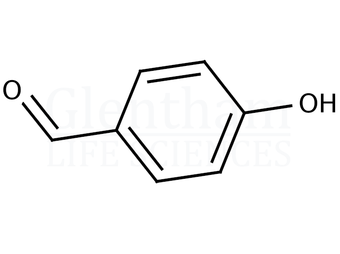 4-Hydroxybenzaldehyde Structure