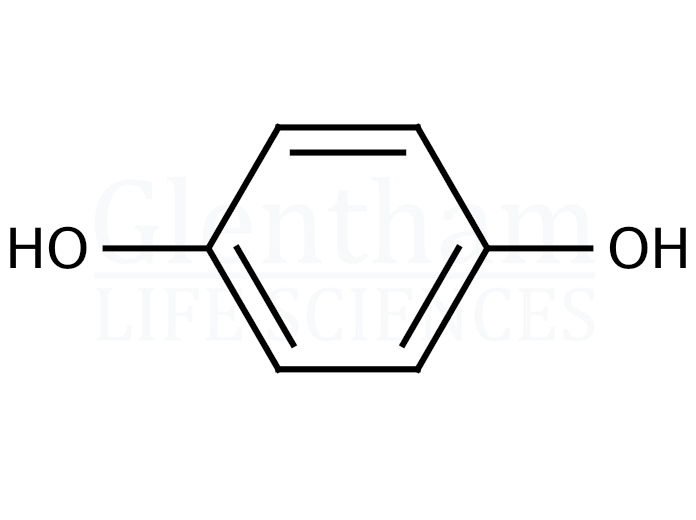 Strcuture for Hydroquinone, USP grade