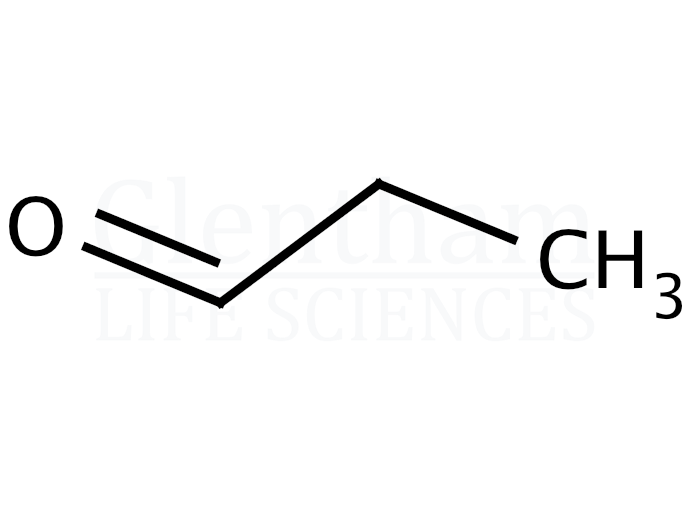 Structure for Propionaldehyde (123-38-6)