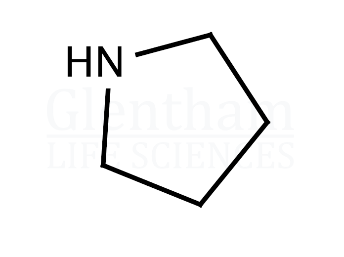 Structure for  Pyrrolidine  (123-75-1)