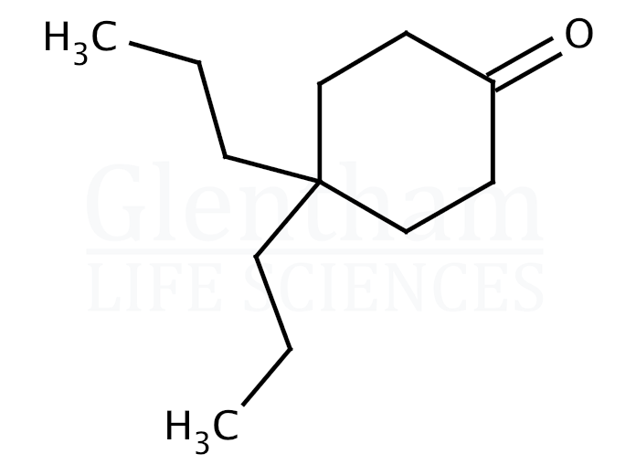 4,4-Di-n-propylcyclohexanone Structure