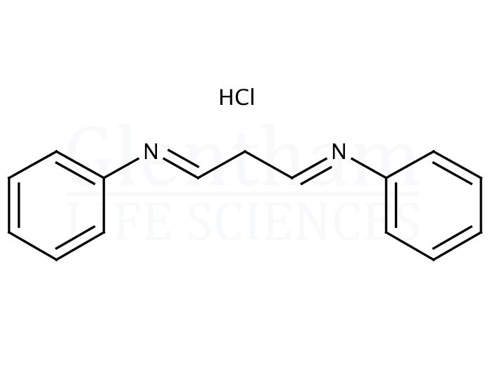 Malonaldehyde bis(phenylimine) monohydrochloride Structure