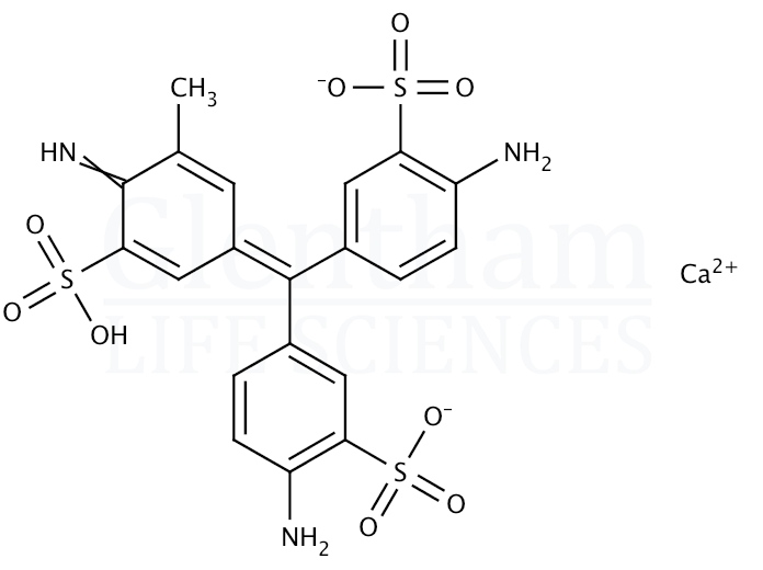 Structure for Acid Fuchsin calcium salt