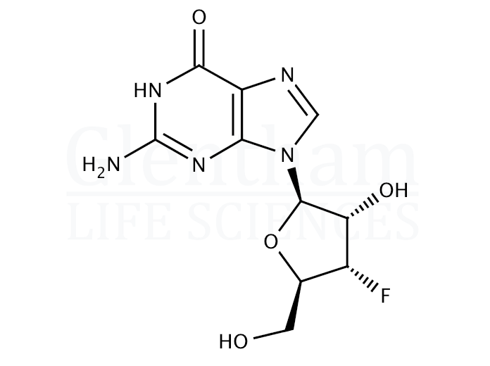 3''-Deoxy-3''-fluoroguanosine Structure