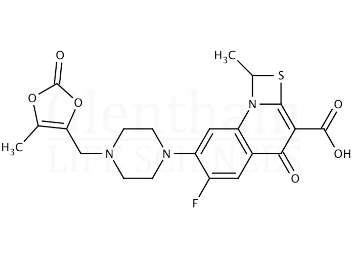 Structure for Prulifloxacin (123447-62-1)