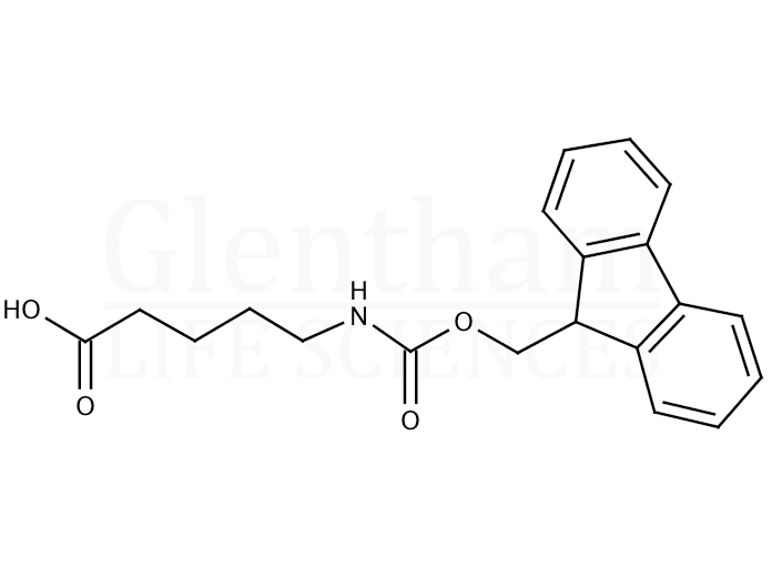 Structure for  Fmoc-5-Ava-OH    (123622-48-0)