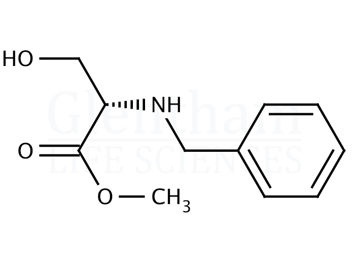 N-Benzyl-L-serine methyl ester Structure