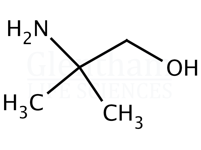 Structure for 2-Amino-2-methyl-1-propanol, 95%