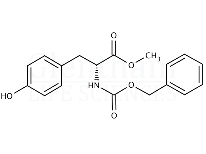 Z-D-Tyrosine methyl ester Structure