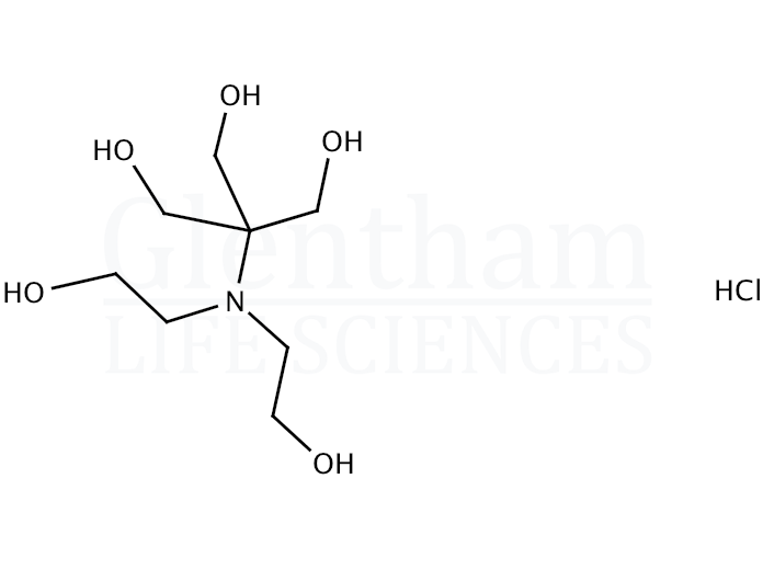 BIS-TRIS hydrochloride Structure