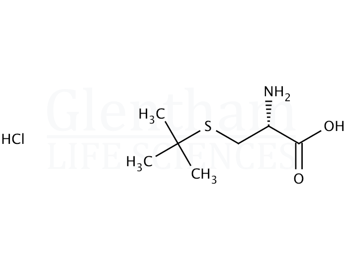 H-Cys(tBu)-OH hydrochloride Structure