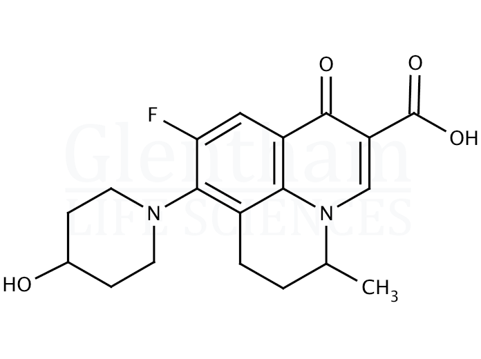 Structure for Nadifloxacin