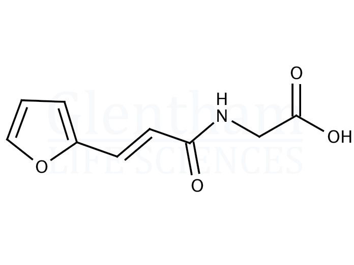 trans-N-(2-Furfurylideneacetyl)glycine  Structure