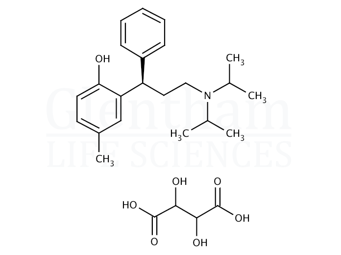 Tolterodine tartrate Structure