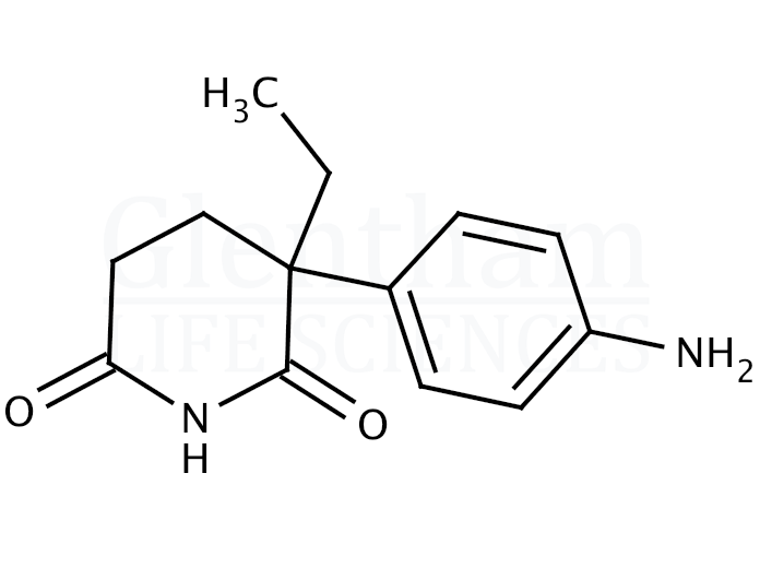 DL-Aminoglutethimide Structure
