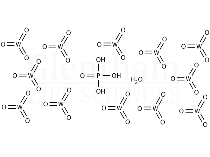 Structure for 12-Tungstophosphoric acid hydrate