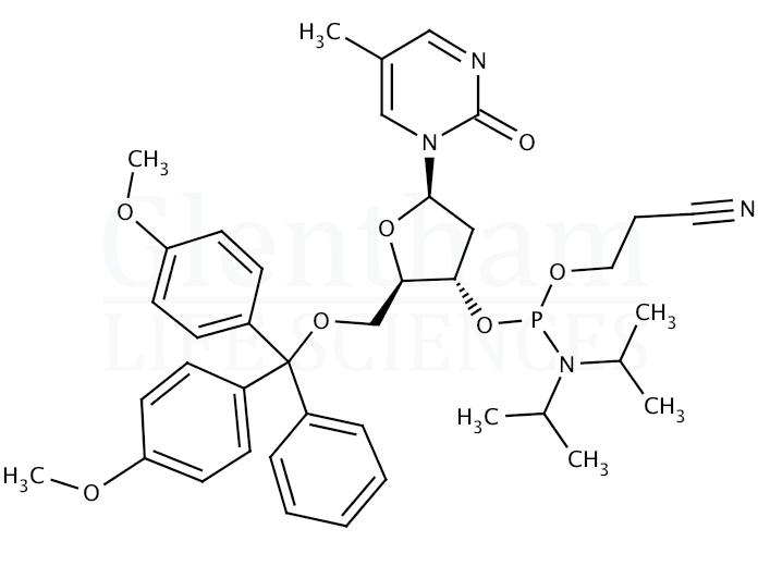 Strcuture for 2''-Deoxy-5''-O-DMT-5-methylzebularine 3''-CE phosphoramidite