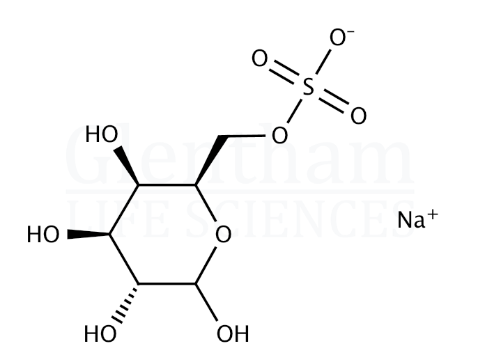 D-Galactose-6-O-sulphate sodium salt Structure